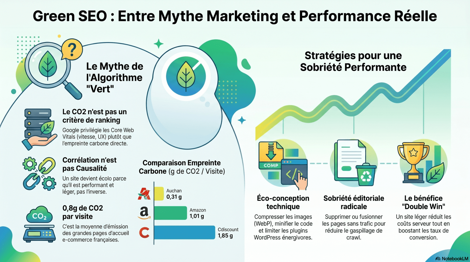 Infographie green seo